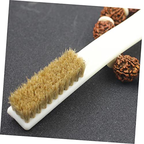 ERINGOGO 2Pcs Bouldering Brush Portable Sports Cleaning Brush with Sturdy Handle Wild Boar Bristles for Rock Climbing and Boulder Stone Cleaning for Climbers and Outdoor