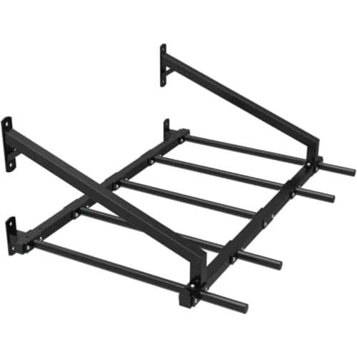 Wall Mounted Pull Up Bar – Heavy Duty Climbing Frame Strength Trainer, Home Gym Horizontal Bar & Fitness Equipment