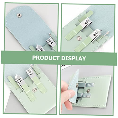 GALPADA 3Set Portable Nail Clipper Set with Lightweight Travel Bag Professional Manicure Tools for Home Travel Camping Ergonomic Design for Easy Nail Care