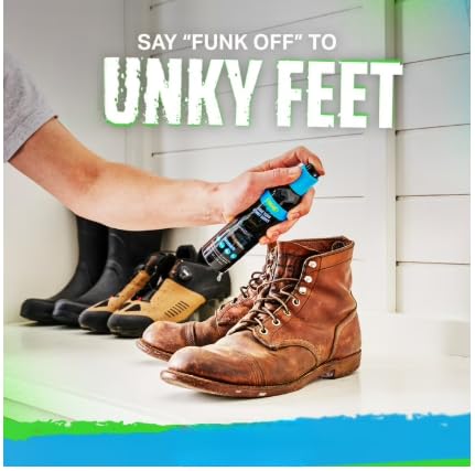 Fu-nkaway Odor Eliminating Spray 8 oz Extreme Odor Remover for Shoes, Boots, Skates & Sports Gear(1 pack)