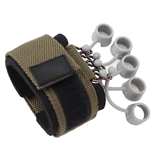 ZJchao Adjustable Silicone Finger Exerciser Hand Grip Strengthener for Exercise Training Rock Climbing Tennis Baseball Guitar Piano Drummer - size: 20lb