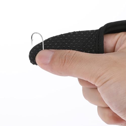 Single-Finger Gloves, 3 Pack Anti-Slip Gloves, Professional Single-Finger Gloves for Fishing, Casting Index Finger Glove, Finger Protector, Outdoor Fishing