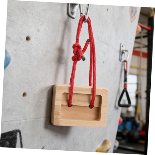 VANZACK Hangboard Strength for 2pcs Wooden Climbing Finger Portable Training, Modular Design, Lightweight Sturdy and Fitness Routines and Outdoor Use by Climbers