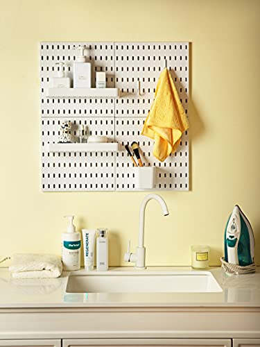 Keepo Peg Board Organizer Accessories, Peg Board With Accessories, Pegboard hooks, Pegboard Accessories, Pegboard Bins (2 Bins) - style: Bins