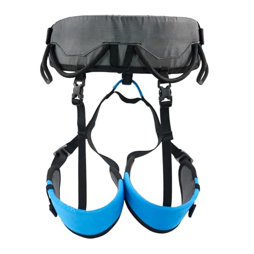 Climbing Harness, Mountaineering Rock Climbing Harness, Men Women Tree Ice Climbing Half Body, Safety Belt Rappelling - size: Medium