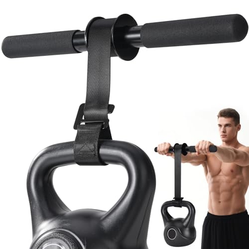 Forearm Strengthener & Forearm Exerciser, Wrist Roller with PVC Anti-Slip Grip Handles, Forearm Strength Trainer with Ultra-Strong Nylon Webbing for Wrist and Forearm Strength Training