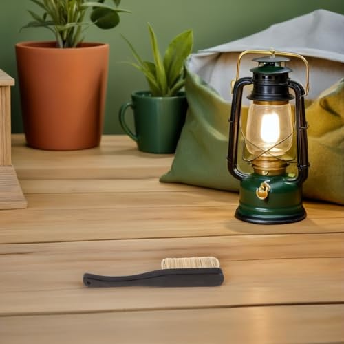 Wood Handle for Rock Climbing Holds and Natural Rock Cleaning Climbing Brush with Boar Hair Bristles Reducing Hand Fatigue, for Bouldering and Workout Sessions