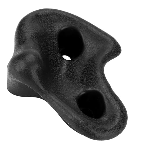 Demeras 10PCS Plastic Climbing Holds Grips Kids Climbing Stones Small Kids Toys Grip Climbing Rock Set for Climbing Frames Tree Houses (Black)