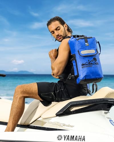 Dry Bag Backpack - color: Blue, size: 40L