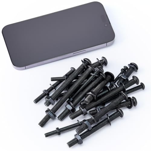 688Pcs M4 M5 M6 M8 Screw and Bolt Assortment Set 12.9 Grade Alloy Steel Metric Fastener Set Machine Screw and Nut Set Hex Screws Nuts Washers Kit(Black) - color: X14-large-688 M4 M5 M6 M8 Button Head(Black)
