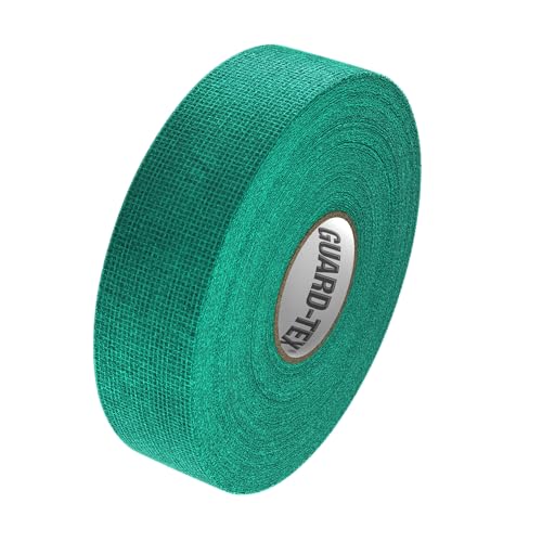 Guard-Tex® Green Finger Tape 1 in Self-Adhering Cotton Gauze for Trades — No Adhesive No Residue Skin Protection and Tool Grip — 12 Rolls x 90 ft — Made in USA Since 1935 - color: Green, size: 1 Inch