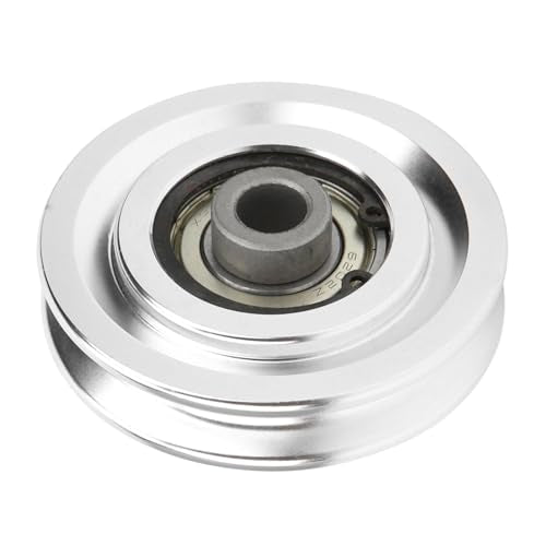 Aluminum Alloy Exercise Pulley | 10.5mm Universal Replacement for Gym Equipment | Strength Training/Home Gym Accessories | Sturdy & Lightweight 165g - size: Diameter 70mm
