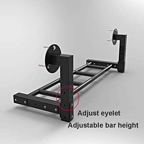 Pull-Up Bars Wall-mounted Horizontal Bars And Parallel Bars Climbing Frame, Cross-beam Steel, Exercise Equipment For Home Gym, Safe Load 300KG (Size : Style 3) - size: Style 2
