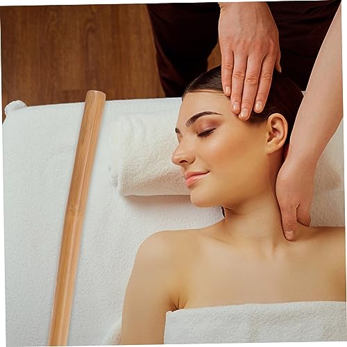 Massage Stick: Bamboo Massage Roller Stick - Full Body Massager Tool for Relax Muscles