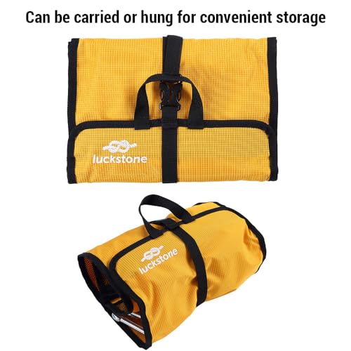 HXBER Climbing Quickdraw Hanging Storage Bag Climbing Gear Organizer Bag Small Tools Organizer Pouch
