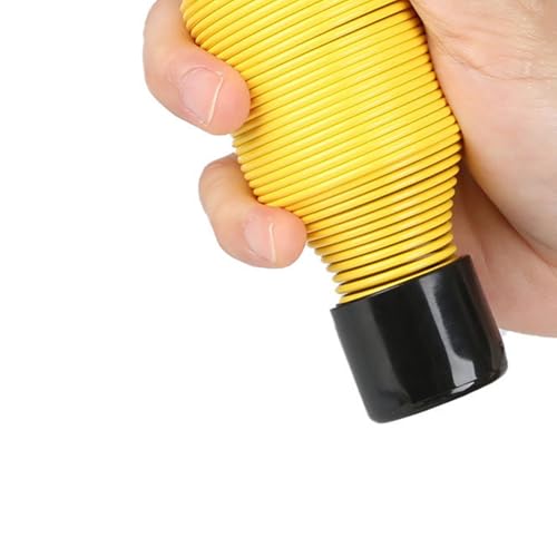 Grip Strength Trainer Hand Spring Strengthener | Spring Grip Training Tool for Home Gym Office Athletic Practice Workout Climbing - color: Yellow