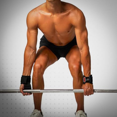 Weight Lifting Hooks – Heavy Duty Gym Straps for Deadlifts, Pull-Ups, Rows & Strength Training Secure Grip Support for Weightlifting, Powerlifting CrossFit Nylon & Neoprene Padding - color: Black