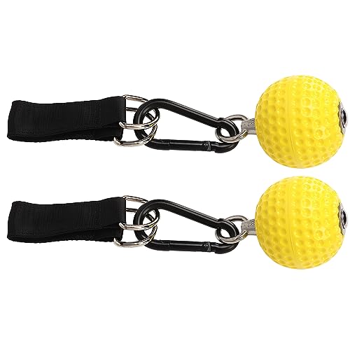 1Pair Climbing Training Power Grip Ball Climbing Pull Up Hold Grips with Staps