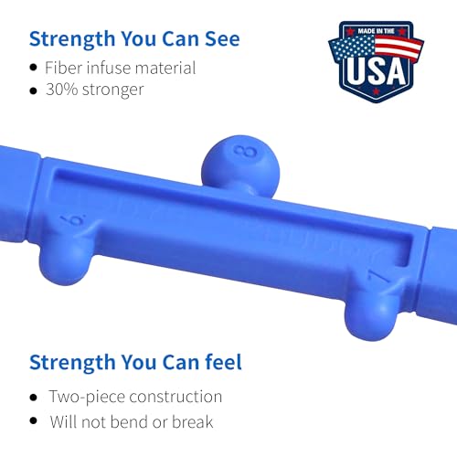 Body Back Buddy Elite FSA Eligible Trigger Point Massage Tool, Neck and Back Massager Handheld, Manual Self Massager, Massage Cane, Muscle Knot Remover with Instructions, 2-Pack Bundle (Blue) - color: Blue, size: Elite Bundle