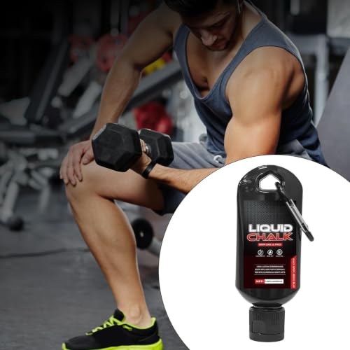 Liquid Gym Chalk 50ml Lifting Grip Support | Rock Climbing Chalk for Men Women Powerlifters Weightlifters Athletes Gymnasts Trainers Competitors Gym Studio Bouldering
