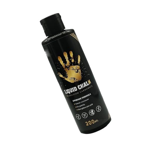 Liquid Chalks Gym Grip Enhancer Quick Drying Long Lasting Gel Body Bouldering Antislip Fluid Easy to Use Grip Enhancer - color: 200ml