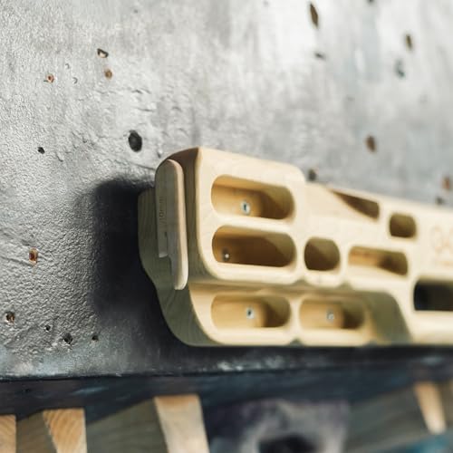 YY Vertical VerticalBase + VerticalBoard One – Universal No-Drill Hangboard Training Bundle for Climbing at Home | Adjustable, Stable & Tool-Free Setup