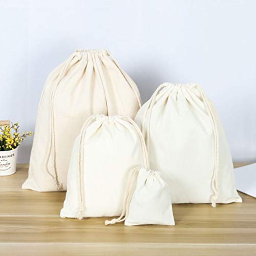 Breathable Dust-proof Drawstring Storage Pouch String Bag for Handbags Purses Shoes Eco Bag (5 Sizes) - style: 5 Sizes
