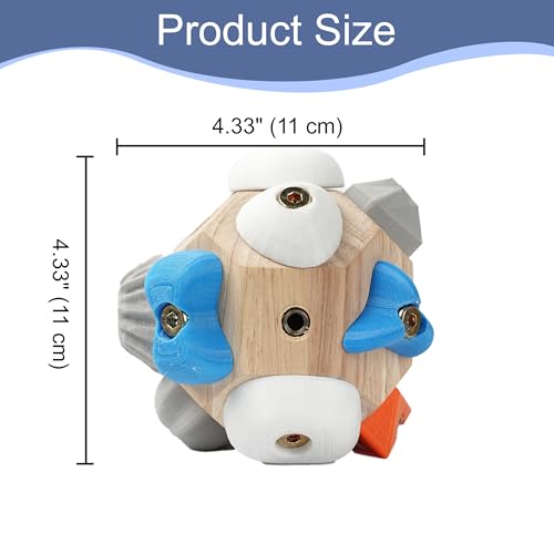Handcrafted Boulder Block for Climbers - Rock Climbing Ball Finger Trainer, 3D Simulated Climbing Training Balls for Rock Climbers, Grip Strength Enhance Tool Gift for Beginners & Professionals