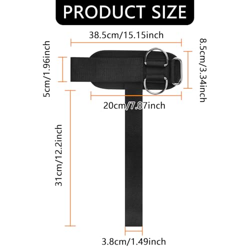Weight Lifting Straps,Lifting Wrist Straps,Weight Straps,With D-Rings,Wrist Wraps for Weightlifting,for Men and Women for Cable Machines,Deadlifts,Snatches,Pull-Ups