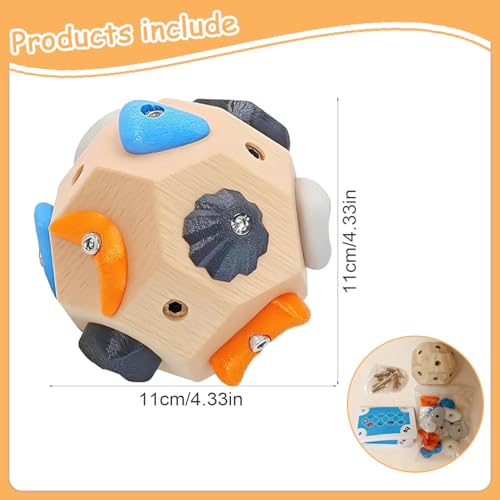 Handcrafted Boulder Block for Climbers,Finger Strengthener & Grip Trainer for Rock Climbers,Includes Detailed Instructions and Gameplay Rules,Bouldering Training Tool Gift