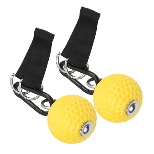 Aramox Pull Up Grips Ball Grip Strength Trainer, EVA Material with 304 Stainless Steel Hook for Climbing Training, Forearm and Hand Workouts at Gym or Home