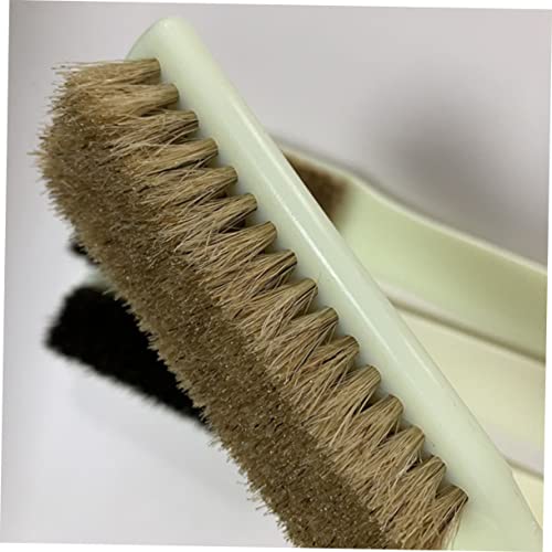 OUNONA 2Pcs Bouldering Brush Natural Material Climbing Stone Cleaner with Thick Bristles and Ergonomic Handle for Outdoor Sports and Boulder Cleaning