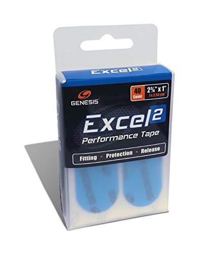 Genesis Excel Performance Tape - Fitting & Protection Finger Tape for Bowlers - color: #2 - Blue