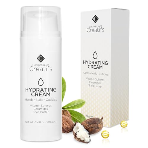 Moisturizing Hand Cream for Dry, Cracked Hands, Nails and Cuticles - 3.4 fl. oz. - Anti-Aging Skin Moisturizer with Vitamin E, Shea Butter, and Ceramides - size: 3.4 Fl Oz (Pack of 1)