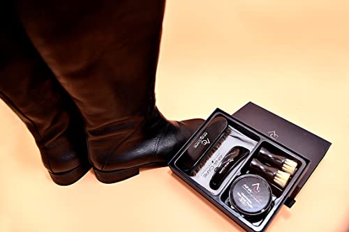 Premium II Shoe Polish Kit Complete Shoe Cleaning and Polishing