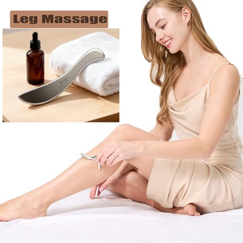 BYYDDIY-Women's Facial Lifting and Body Massage Tool, Gua Sha Trigger Point Massage Tool -Thumb Protector,Deep Tissue Massage,Muscle Scraper Tool (s.T) - size: S
