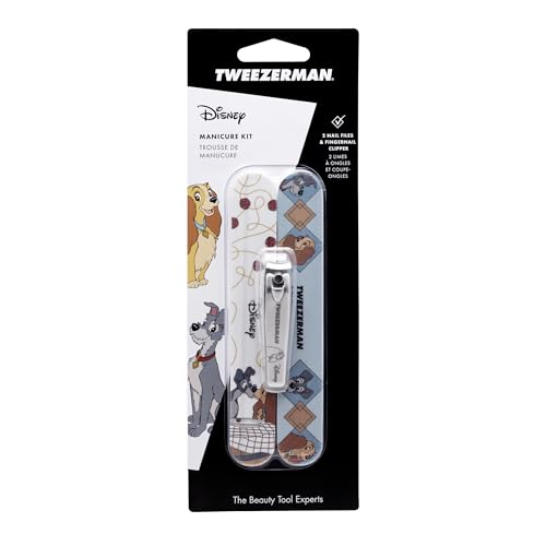 Tweezerman Nail Kit with Clipper & 2 Nail Files Disney's Lady and the Tramp - color: Lady & the Tramp