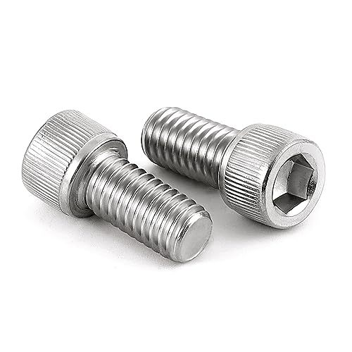 #6-32 x 3/4" Socket Head Cap Screws Bolts, Stainless Steel 18-8 (304), Bright Finish, Allen Socket Drive, 100 PCS - size: 6-32 x 3/4"