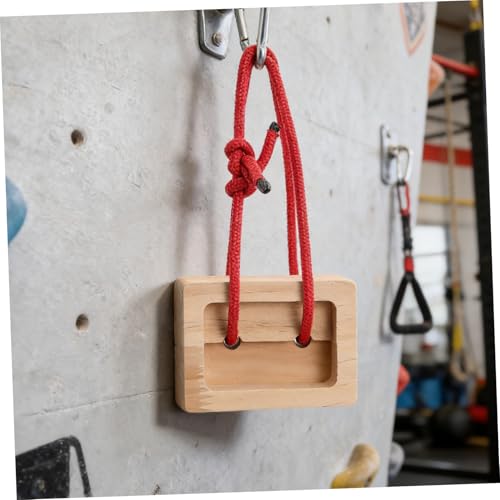 Portable Wooden Hangboard for Rock Climbing Training, 2pcs Fingerboard Set for Indoor and Outdoor Use, Doorway Climbing Board for Finger Strength and Grip Conditioning