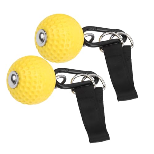 Aramox Pull Up Grips Ball Grip Strength Trainer, EVA Material with 304 Stainless Steel Hook for Climbing Training, Forearm and Hand Workouts at Gym or Home
