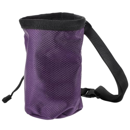 Large Capacity Outdoor Climbing Chalk Bag Made of Sturdy Oxford Cloth and Soft Fleece, Designed to Prevent Slipping and Enhance Grip for Rock Climbing and Bouldering Activities