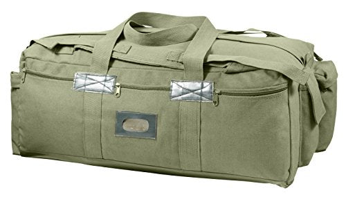 Rothco Tactical Duffle Bag - Rugged All-Purpose Gear and Equipment Bag, Water-Resistant Bottom - color: Olive Drab