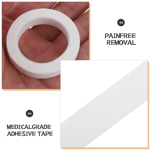 Adhesive Finger Tape 0.9cm X, 30 Rolls White Strong Sticky Climbing Wrap Roll for Athletic Sports, Rock Climbing, Grappling, and First Aid Use