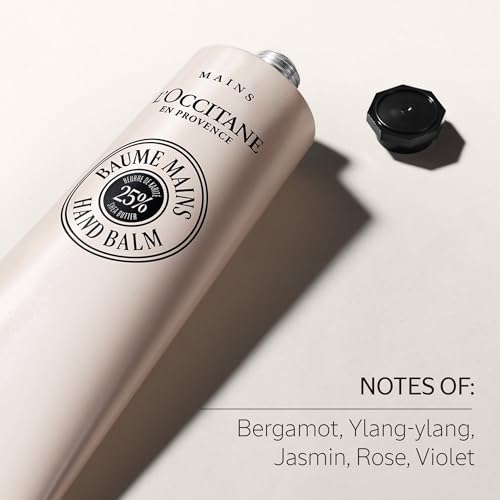 L'OCCITANE Nourishing & Intensive Hand Balm with 25% Organic Shea Butter and Allantoin