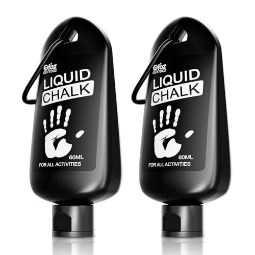 Liquid Chalk 2 oz & 12 oz, Mess-Free Gym Chalk for Lifting | Pro Grade, Quick-Drying Grip for Weightlifting, Gymnastics, Rock Climbing & Dancing - style: 2 Oz - 2 Pack
