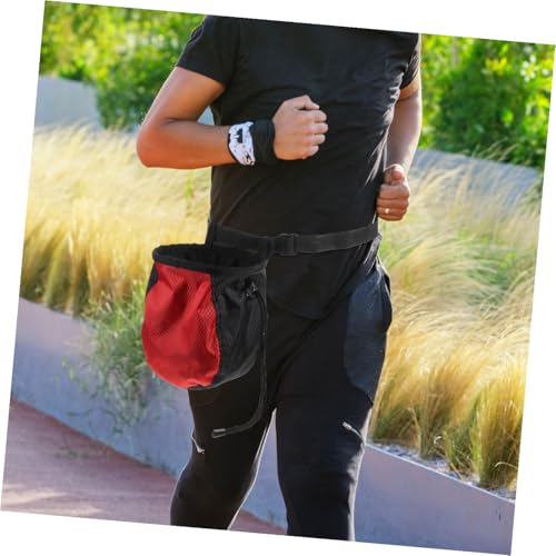 BESPORTBLE Chalk Bag for Climbing and Weightlifting Outdoor Pouch for Gymnastics Lightweight Portable and Design Secure Drawstring Closure to Prevent Chalk Leakage