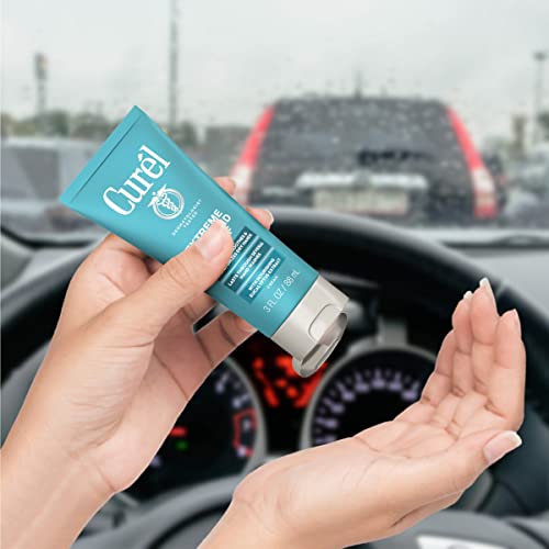 Curel Extreme Dry Hand Dryness Relief, Travel Size Hand Cream, Easily Absorbed for Long-Lasting Relief after Washing Hands, with Eucalyptus Extract, 3 Ounces (Pack of 2) - size: 3 Fl Oz (Pack of 2)