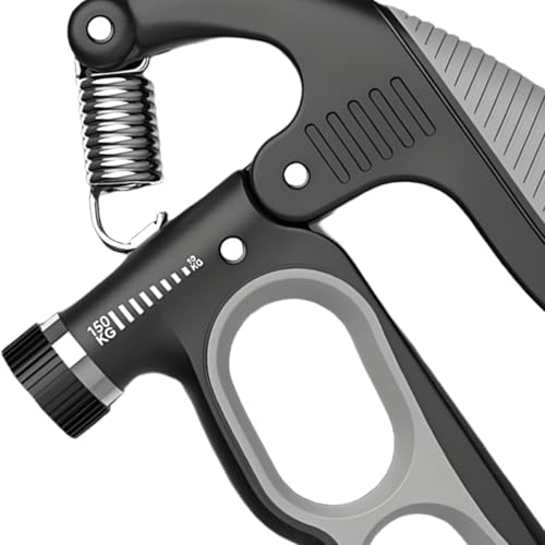 Grip Trainer Adjustable Resistance 22-330Lbs Finger Training | Forearm Grip Strengthener Training Exercise Workout Physical Recovery Practice for Golf Climbing Wrestling Fitness Gym Home