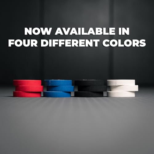 Gold BJJ Jiu Jitsu Tape - Strong Athletic Finger Tape, 1/2" x 30' - Protect Fingers and Toes in MMA, Judo, Wrestling, Martial Arts, Rock Climbing - color: White