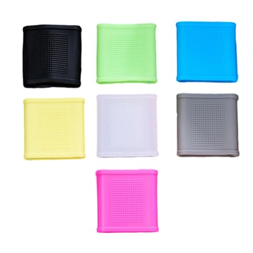8Pcs Golf Finger Sleeves Silicone Articulations Protector Sports Fingers Band for Swing Controls and Comfort Sports Band
